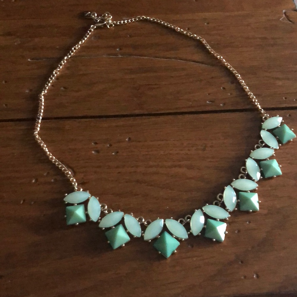Mint Green Statement Necklace